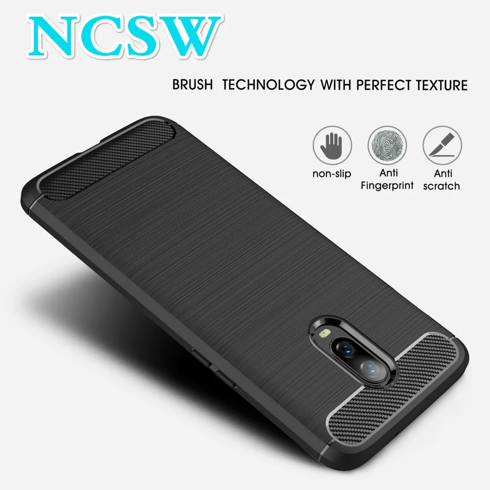 

Brush Carbon Fiber Case For OnePlus 6T 5 5T 3 3T TPU Shockproof Silicone Case For Oneplus 5T 6 5 Armor Silicone Phone Back Cover