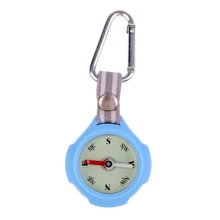 Портативный Мини Компас охотничий навигация с карабином крюк альпинистский военный геологический компас оборудование для кемпинга на открытом воздухе