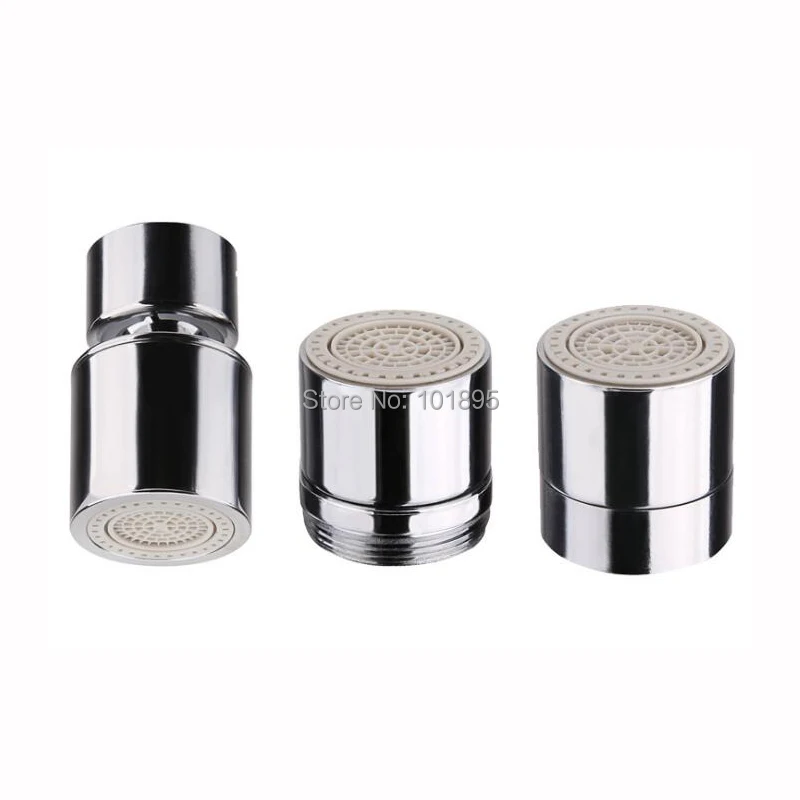 

Chrome Plated Brass and Plastic Faucet Aerator with 2 Functions