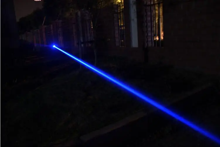 Высокая мощность военная мощность самый мощный синий лазерный прицел указка 450nm 500000 М может фокусироваться гореть матч светильник свечи сигареты