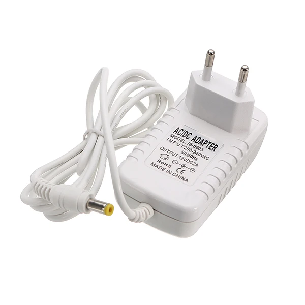 CLAITE AC 220-240V DC 12V 2A 24W Adapter Tablet Battery Charger EU Plug For Strip LED Display Power Supply | Электроника