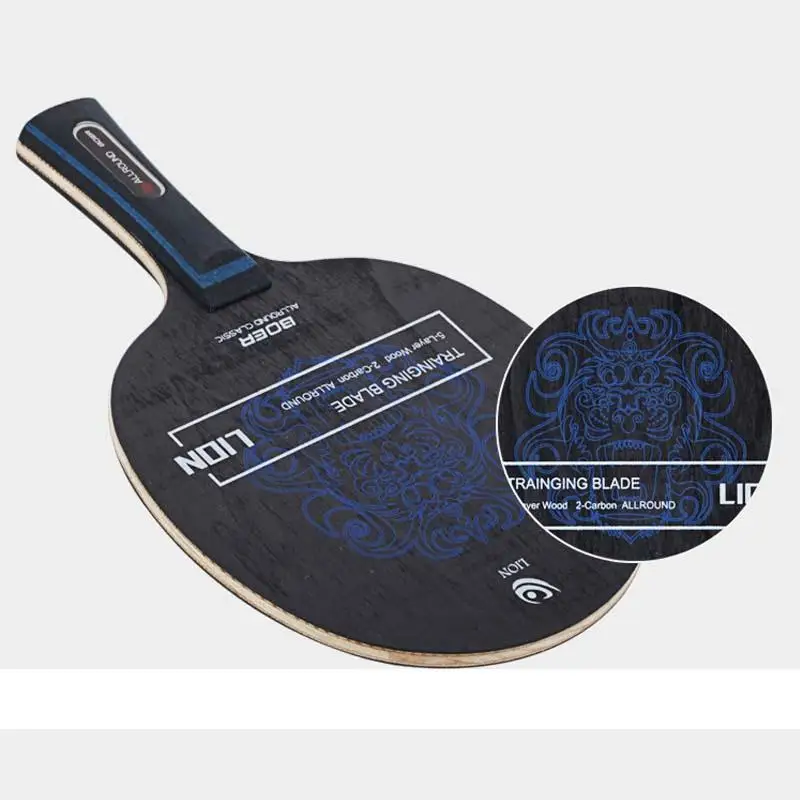 1 قطعة/الوحدة التدريب الكربون تنس طاولة مضرب خفيفة الوزن قوية بينغ بونغ مجداف الخفافيش طويلة مقبض