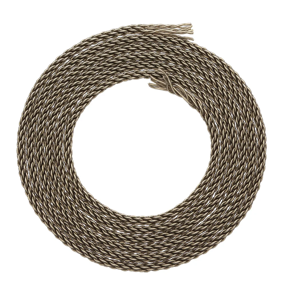 

1.2 Meter Earphone Cable DIY Audio Line Alternative Cord Replacement 3.0mm 6N OCC Silver-plated Braided Upgraded Audio Wire