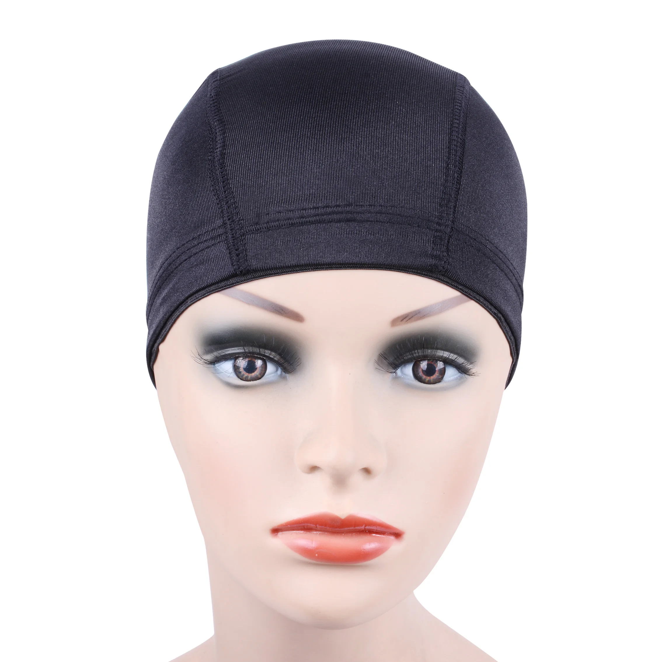 3 pcs Glueless Hair Net Wig Liner Cheap Wig Caps For Making Wigs Spandex Net Elastic Dome Wig Cap