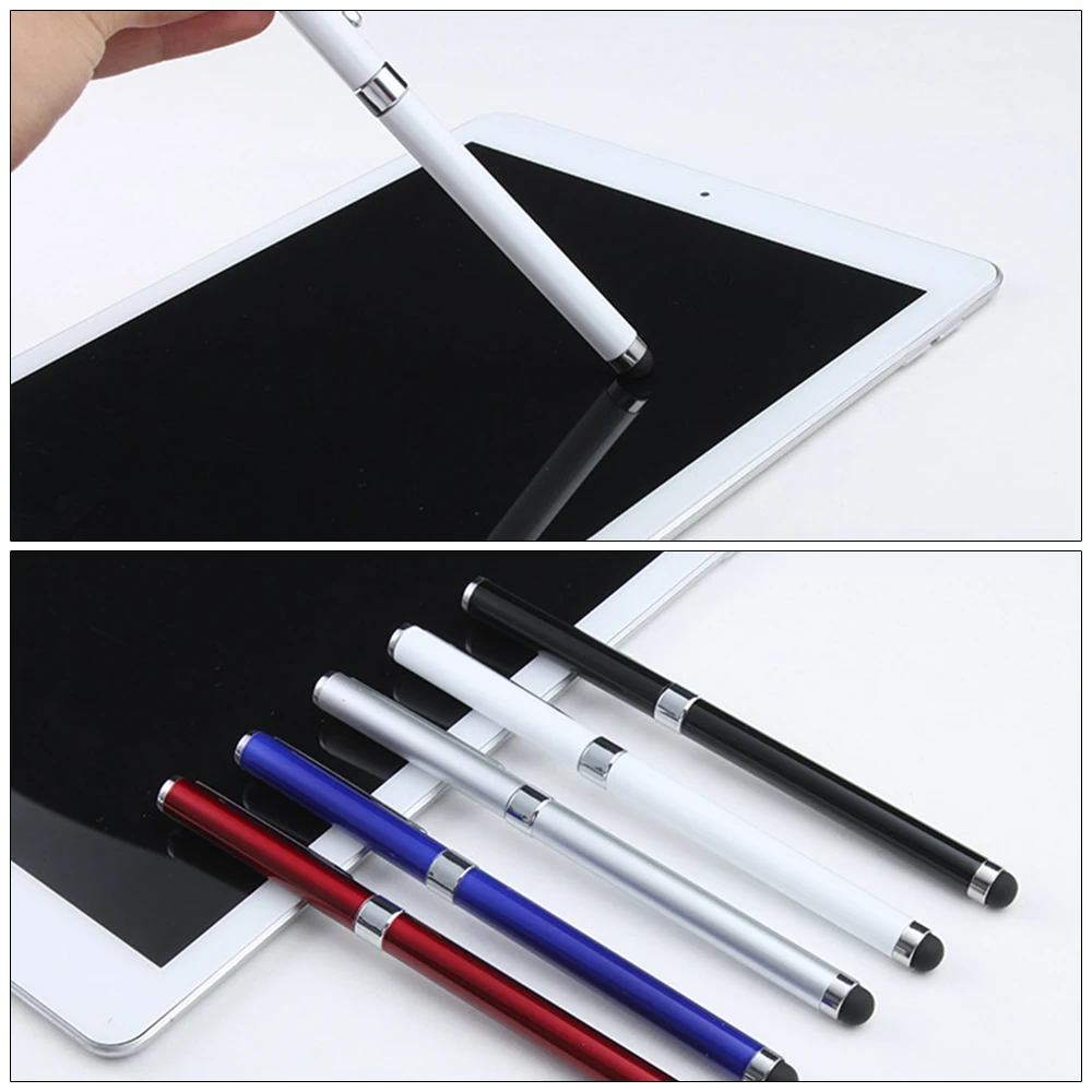 Новая многофункциональная ручка с тонким наконечником для сенсорного экрана, емкостный стилус для смартфона, планшета, iPad, iPhone
