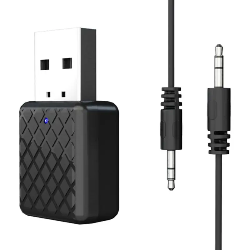 KN322 беспроводной Bluetooth приемник передатчик ключ стерео аудио Музыка 3 5 мм Aux USB BT 0