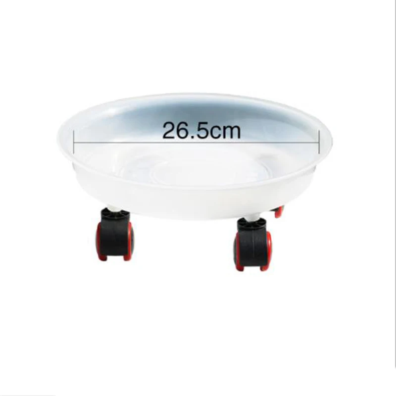

1x Planter Pot Stand Plant Caddy Moving Rolling Wheeled Planter Flower Pot Stand Holder For Moving Plant Or Bucket
