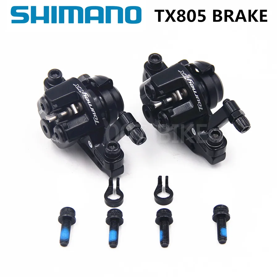 SHIMANO TX805 тормоз Горный велосипед BR-TX805 механический Дисковый Тормоз MTB M375 линия тяговые дисковые тормоза