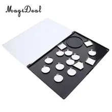 Пустые магнитные палетки для теней румяна порошок Макияж DIY косметика