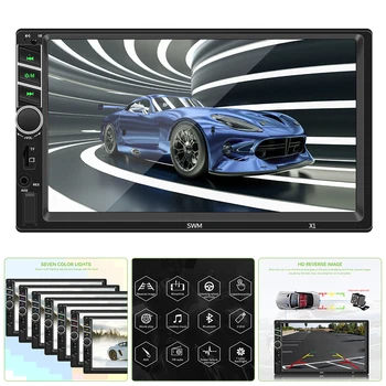 

X1 7 Inch Car Mp5 Player 2din Screen Video MP5 Player Car Supporting Android (8.1) / IOS Car Multimedia Player Autoradio