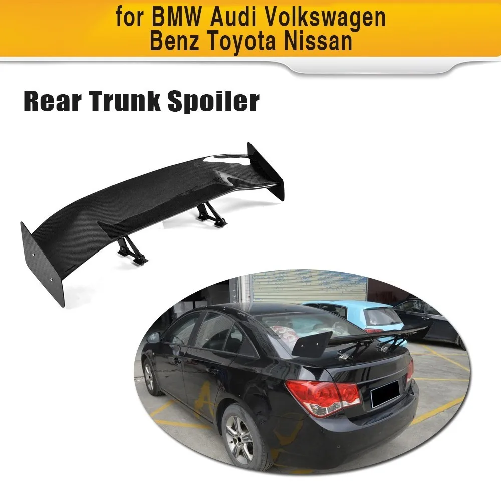 

Universal Trunk Lip Spoiler For BMW F80 E46 E90 E92 M3 F82 M4 F87 M2 E60 F10 M5 Car Styling Carbon Fiber Rear Boot Lip