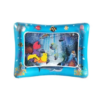

Baby Water Play Mat Inflatable Infant Patted Pad Cushion Foldable PVC Kids Tummy Time Playmats Funny Children Water Game Props