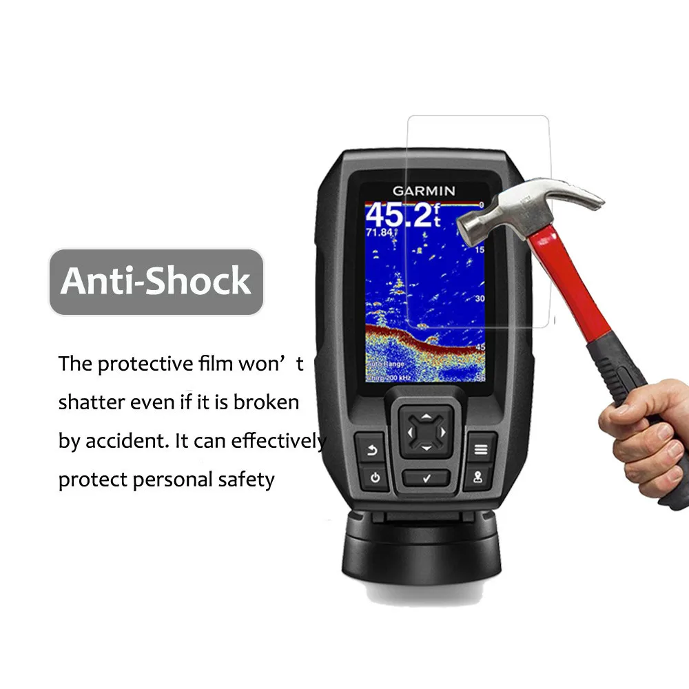 3 шт. Противоударная мягкая защитная пленка для экрана Garmin Striker 4 Striker4 | Мобильные