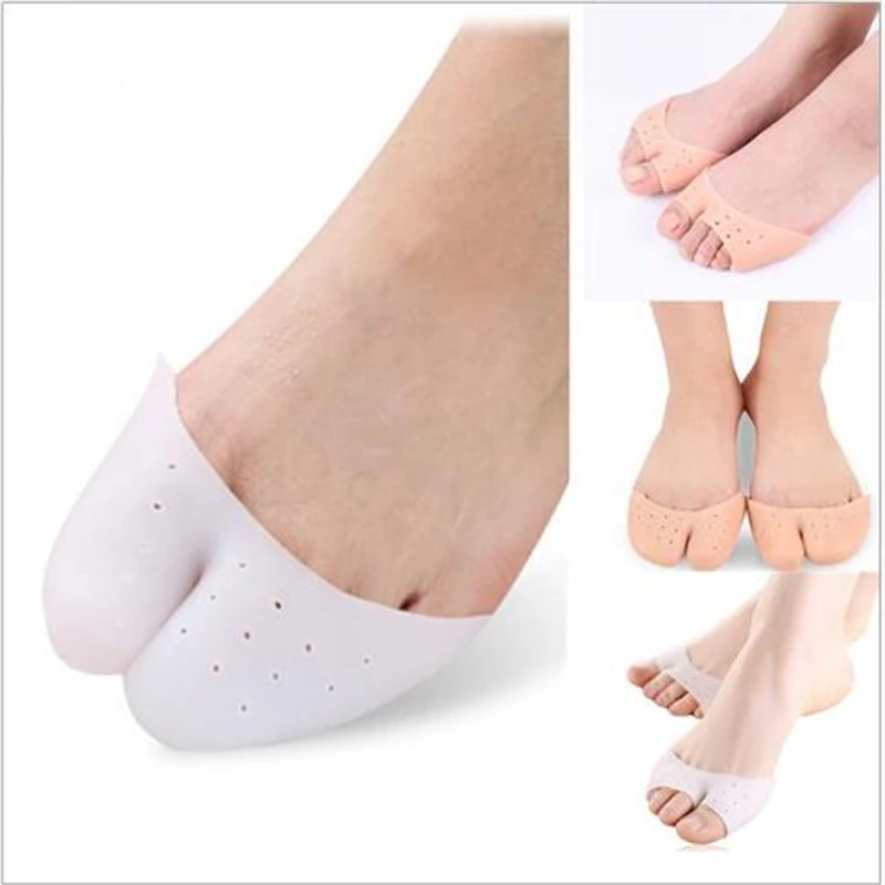 

Silicone Gel Foot Fingers Toe Separator Thumb Valgus Protector Bunion Adjuster Hallux Valgus Guard Feet Care
