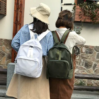 

2019 Female High Quality Canvas Travel Backpack Women Mochila Feminina Sac A Dos Back Pack School Bags For Teenage Girl Rucksack
