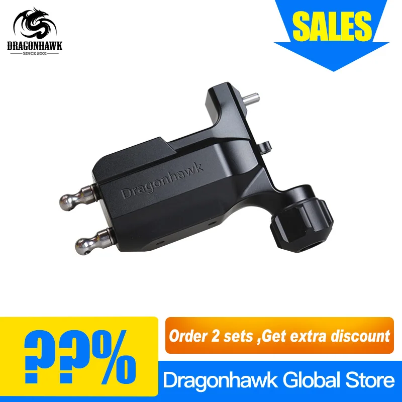 

High Speed Tattoo Rotary Machine Black Color Assorted Shader Liner Tattoo Makeup Motor Gun