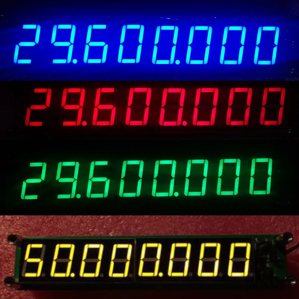 DYKB светодиодный R 0 1 МГц ~ 2400 радиочастотный счетчик измеритель частоты цифровой