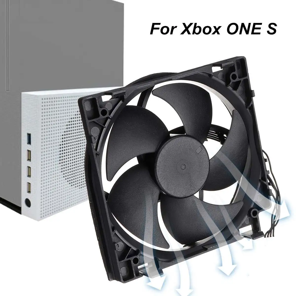 New Computer CPU Cooling Fans Replacement Internal Cooler Fan 5 Blades 