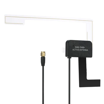 

Car Radio Antenna Digital DAB DAB+ Active Antenna SMA Connector Universal