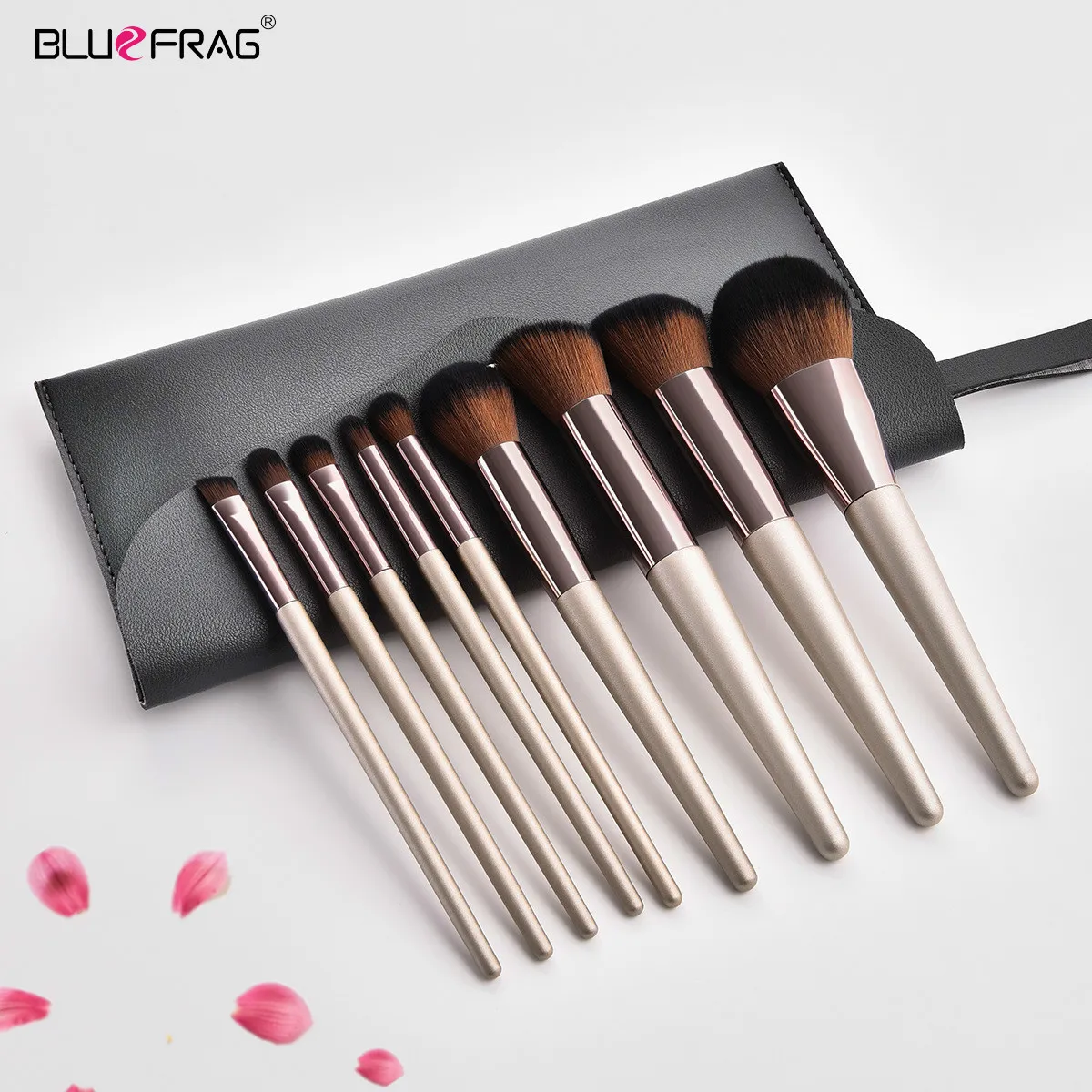 Soft Natural Kit Makeup Brushes 9pcs Sets Of Brushes For Makeup Brush
