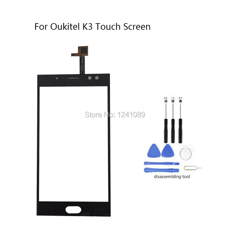 5 дюймов для Oukitel K3 сенсорный экран дигитайзер стекло оригинальные запасные части