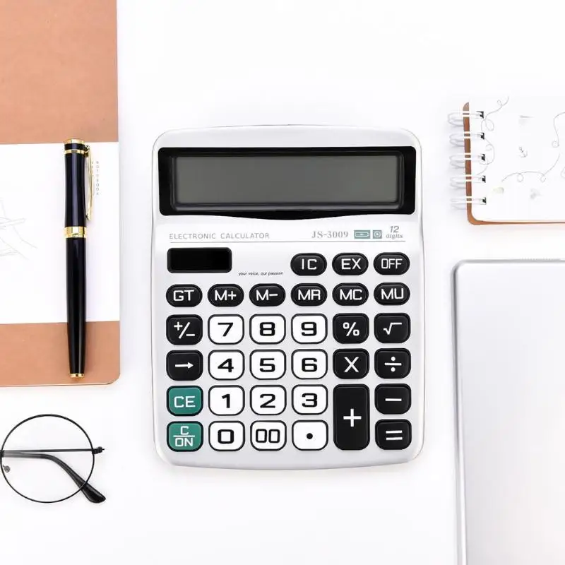 12 أرقام عرض البسيطة المحمولة آلة حاسبة علمية المدرسة مكتب الطلاب القرطاسية الرياضيات المالية Calculato أداة جديد