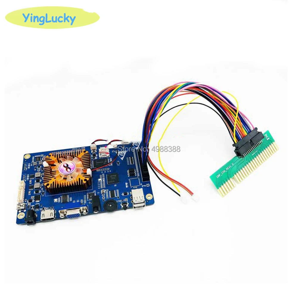 

3D key 7 2200 in 1 Game Console PCB 3D Arcade Machine Board Support CGA VGA HDMI for HD Video Games Console Pandora Treasure