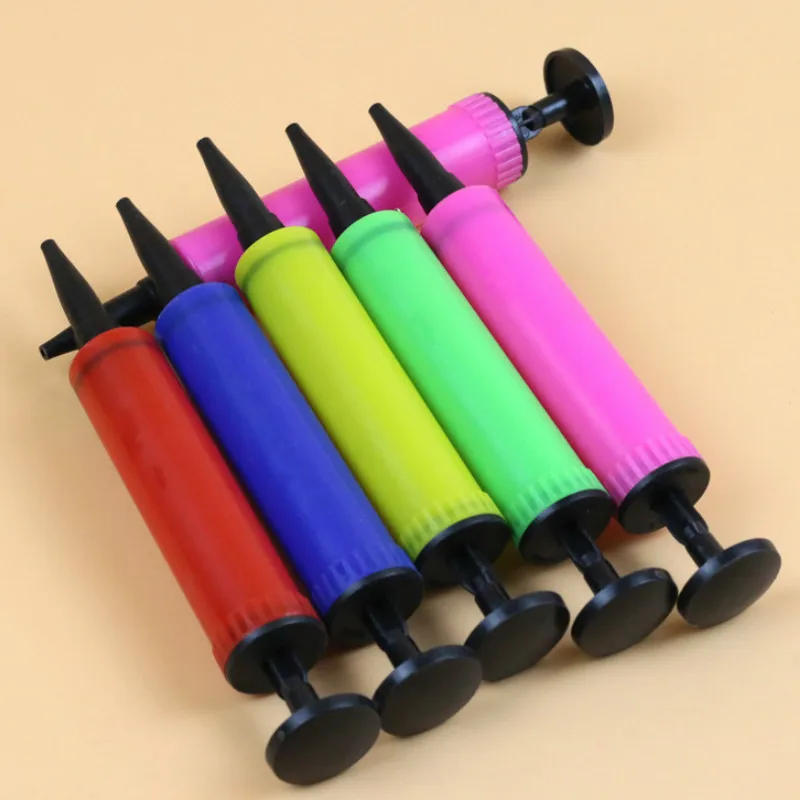 

Mini Ballons Pump Manual Hand Push Air Pump Balloon Accessories Party Supplies Portable Latex Foil Balloons Inflator Cheap