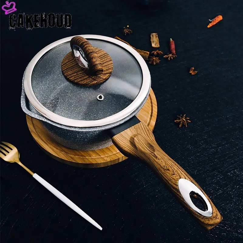 CAKEHOUD Maifan каменная антипригарная Бытовая газовая индукционная плита