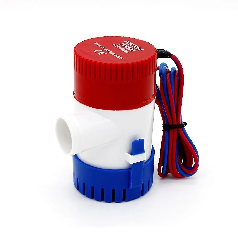 350GPH DC Submersible Electric pump for boat kayak Booster Water 12 V v water 12v Bilge 12/24 volt 24V rule | Обустройство дома