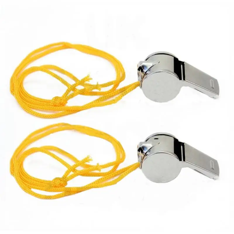Outdoor Indoor Basketball Referee Whistle Metal Referee Whistle With