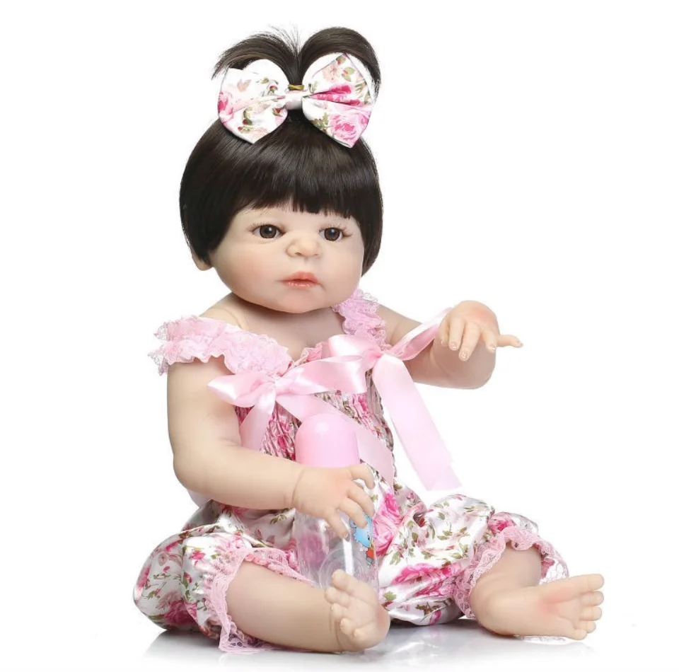 Unidoll 48 сантиметров Adoravel Bebes Reborn Menino Boneca Reborn Artesanal Boneca de Silicone Completo Boneca Bonec