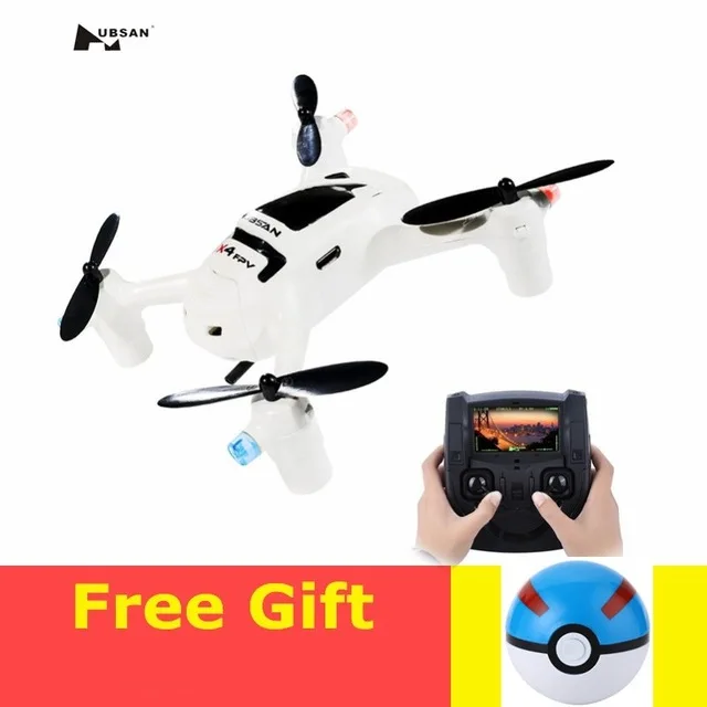 Hubsan FPV X4 Plus Дрон H107D + с широкоугольной камерой 2MP 720P 6 осевым управлением полетом usb