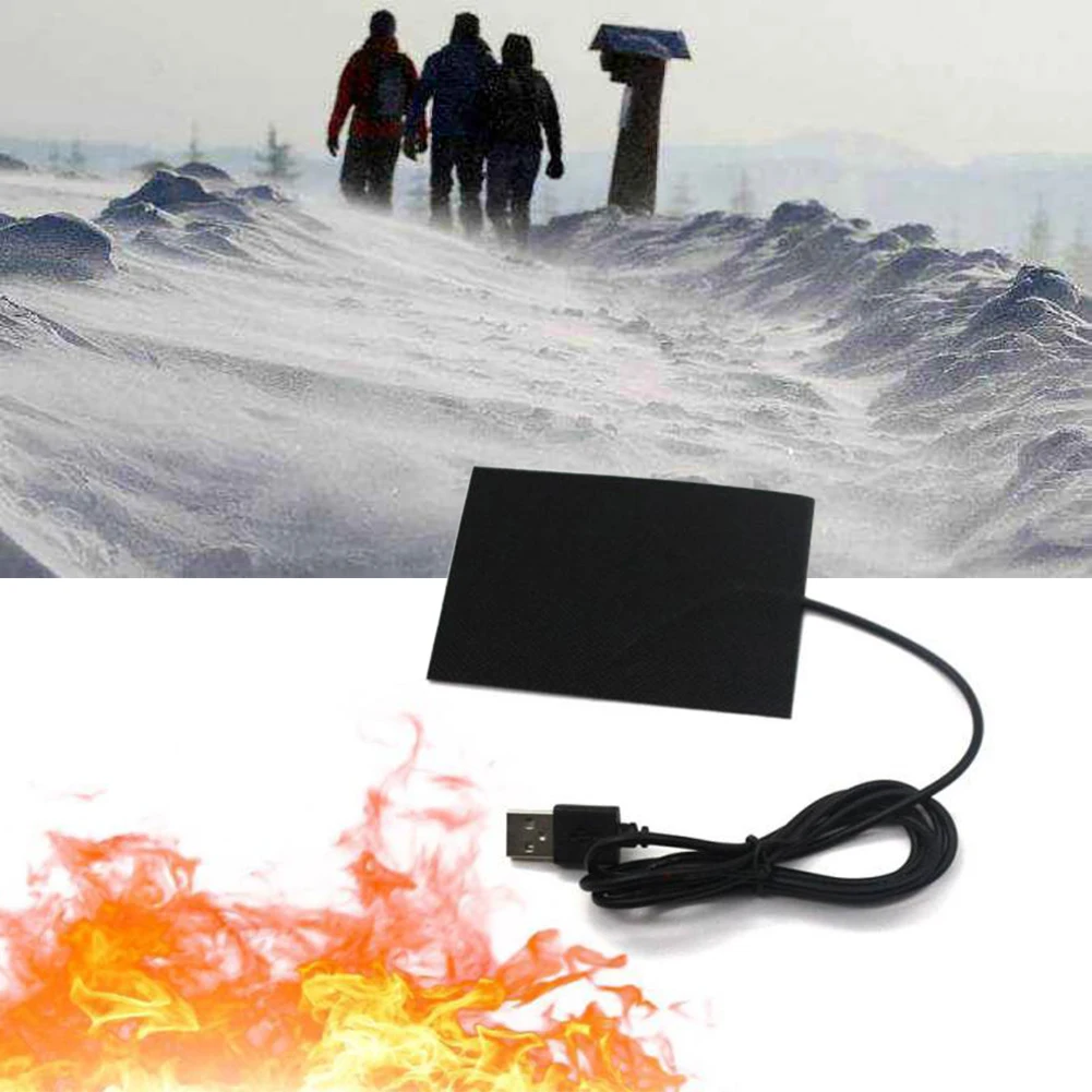 Зимний USB Электрический тканевый Нагреватель Колодки теплая куртка открытый мобильный согревающий механизм
