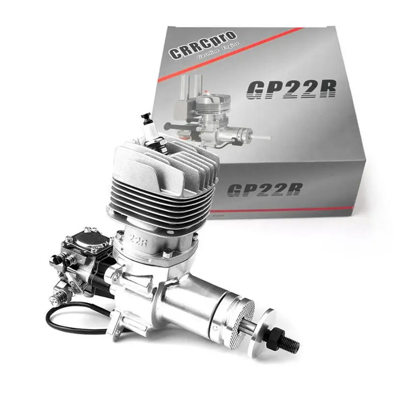 

CRRCPRO GP22R 22CC Type 2 Cycle Gasoline Engine Rear Exhaust Muffler & Ignition Remote Control Toy For Children's Gifts