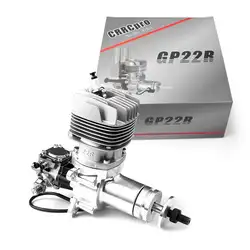 CRRCPRO GP22R 22CC Тип 2 цикл бензин двигатели для автомобиля сзади глушитель и зажигания дистанционное управление игрушка детей Подарки