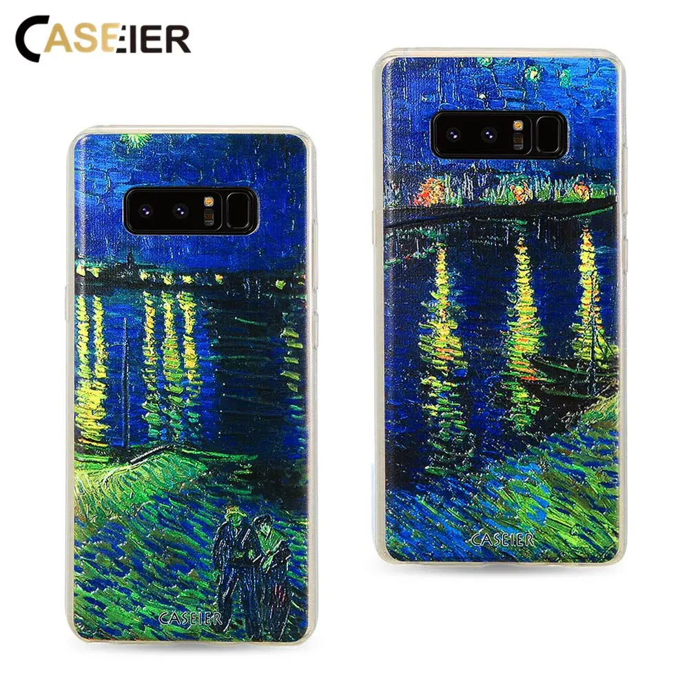 Чехол CASEIER для Samsung Galaxy S6 S7 Edge мягкий силиконовый чехол из ТПУ S8 Plus Note 8 Coques |