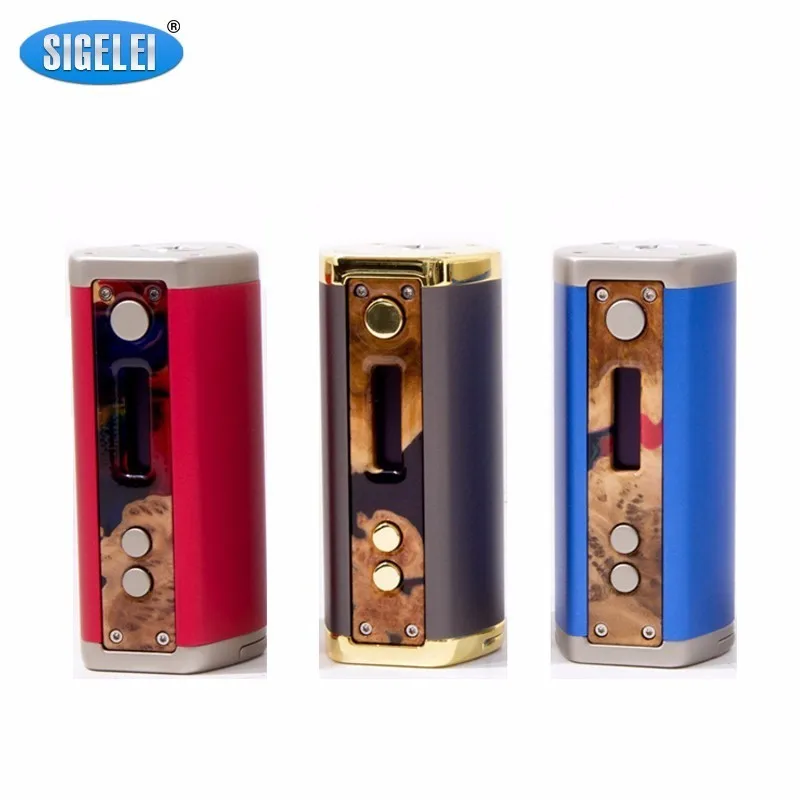 

Special Offer Promotion Electronic Cigarette Sigelei Snowwolf 218W High Power Mod 510 Thread Vape Box Power By 3pc 18650 Battery