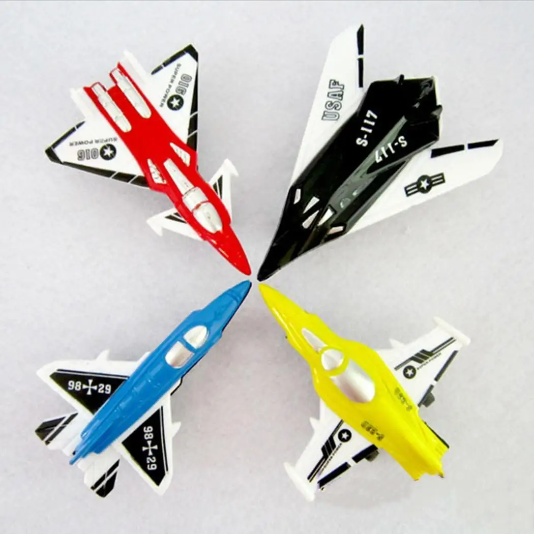 

Cute Interesting Pull Back Plane Toy Random Mini 3+ Simulation Airplane Toy for Kids Gift