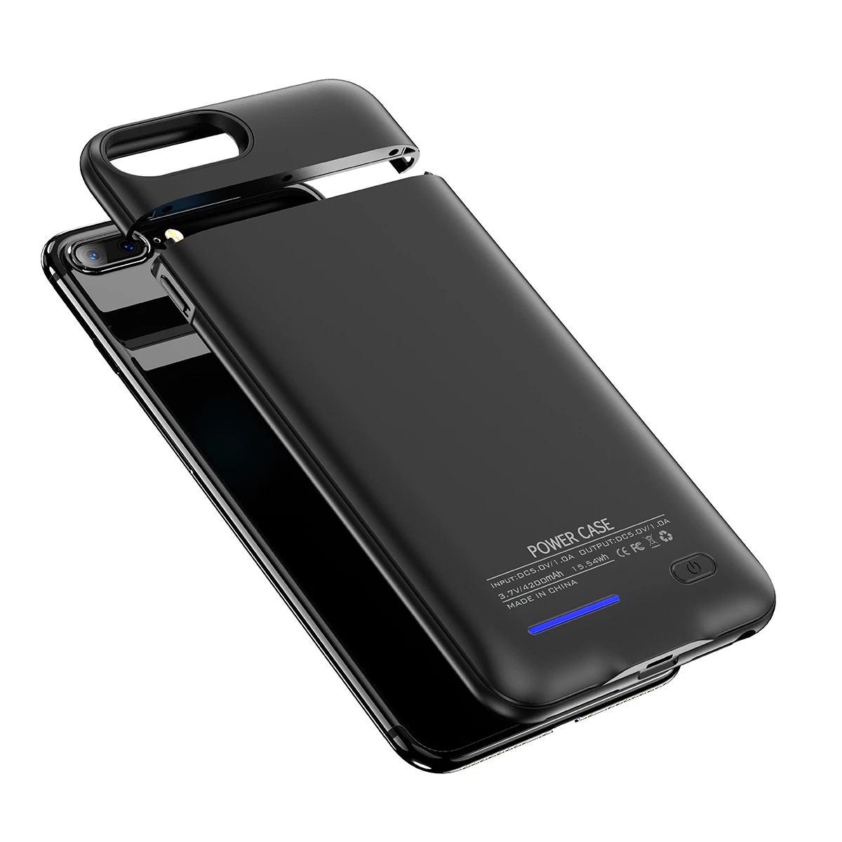 Casewin Батарея Зарядное устройство чехол для iPhone 6/6s/iPhone 7 Plus/8 3000 мА/ч, Мощность банк Батарея Зарядное устройство чехол для телефона на Батарея резервного копирования Мощность