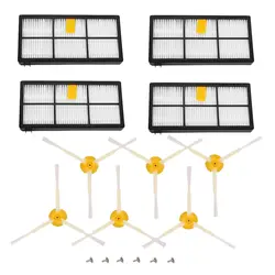 Горячее предложение! Распродажа! Набор для замены 800 серии аксессуары щетки и фильтры для IRobot Roomba 800 805 860 861 870 871 880 запасные части