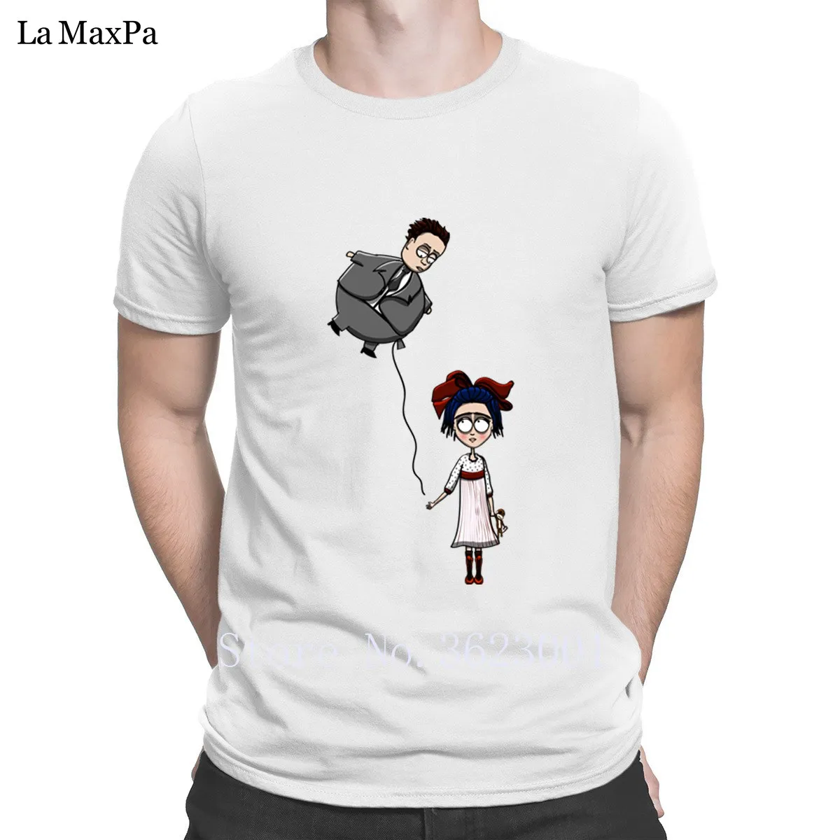 Подгонянная облегающая футболка для мужчин Lil Frida Футболка мужская летняя
