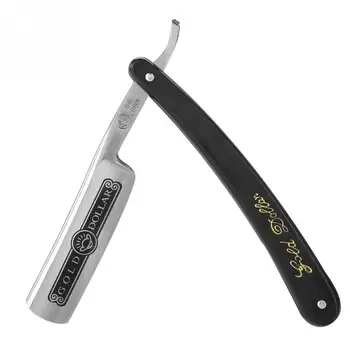 

Stainless Steel Barber Hair Cut Shaving Professional Folding Barber Hair knifes Straight Blade Razors Hair Clipper