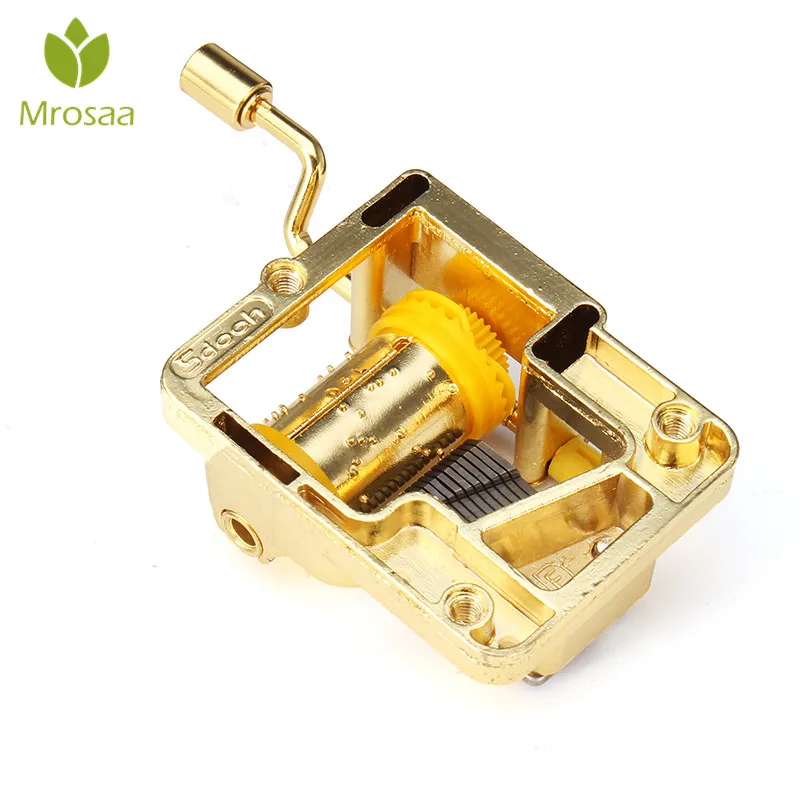 

Music Box Music Motor Big Music Optional DIY Hand Cranked musical Movements For DIY Project Crafts for Dollhouse Accessories