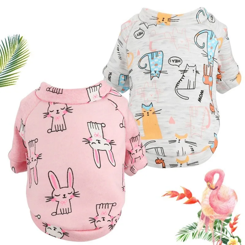 

Cute Dog Clothes Spring-autumn For Small Dogs Warm Cotton Chihuahua Clothes Pet Cat Jacket Coat Sweater Costumes Dog Clothes 35