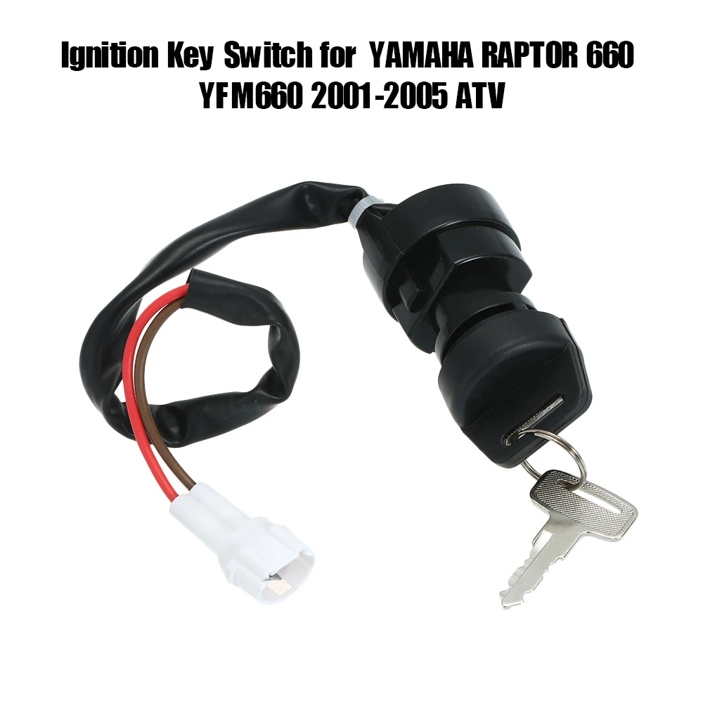 

Ignition Key Switch for YAMAHA RAPTOR 660 YFM660 2001-2005 ATV