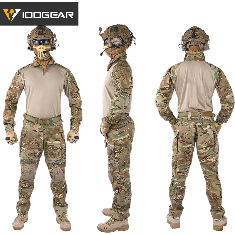 IDOGEAR Ghillie зимняя охотничья одежда Gen3 боевая униформа для пейнтбола страйкбола