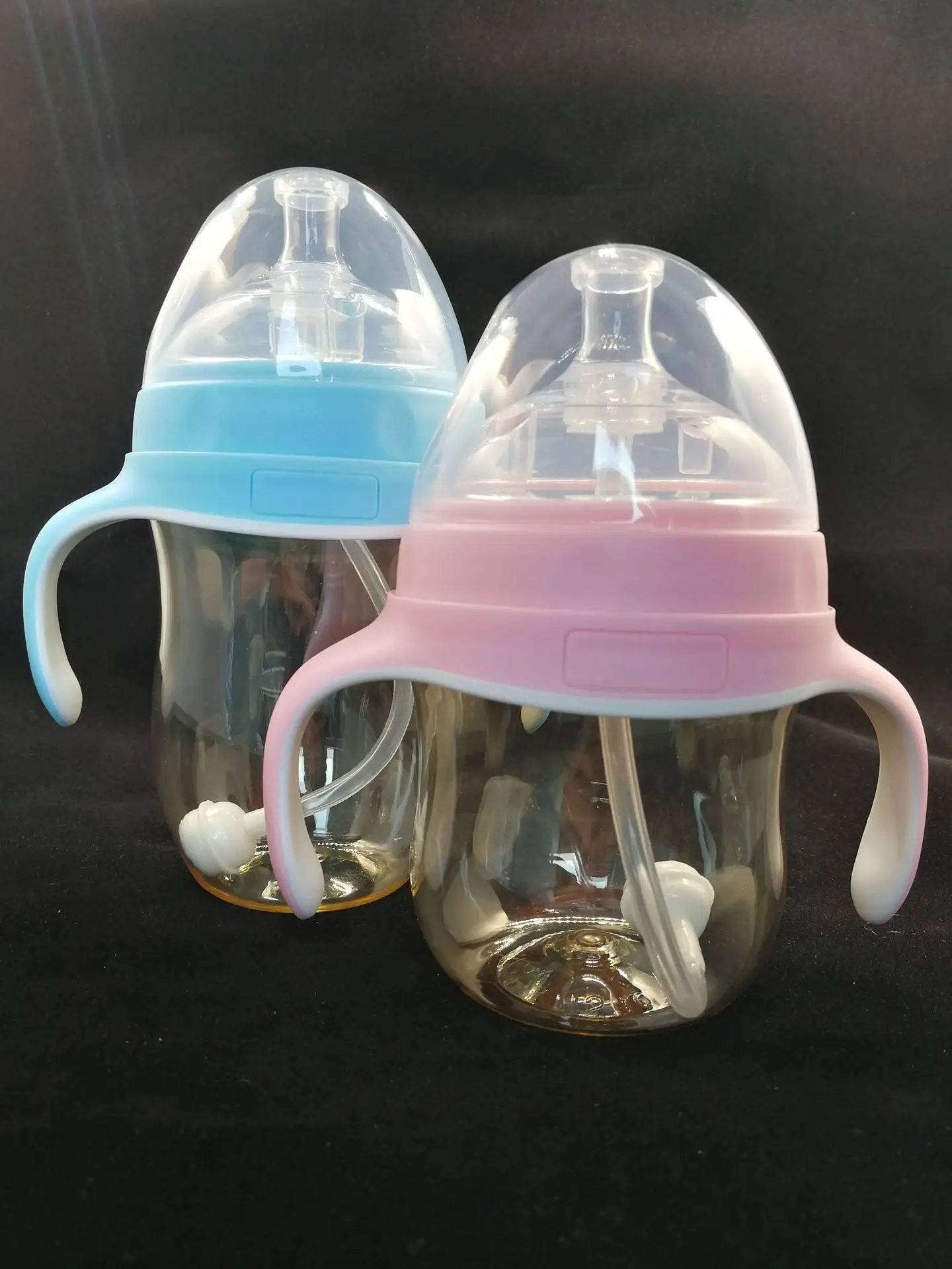 

180ml/280ml Wide Caliber Ppsu Feeding Bottle Oem Exceed Widemouthed Baby Cup Oem Generation Processing Defence Flatulence