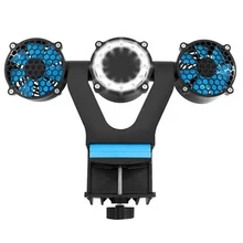 Профессиональный Вентилятор для барбекю, вращающийся на воздухе вентилятор охлаждения для барбекю, воздуходувки для барбекю на открытом воздухе, для кемпинга, пикника, барбекю, инструмент для приготовления пищи