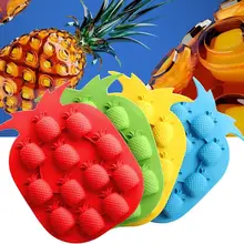 Форма ананаса силиконовая форма кубик льда лоток шоколадные фрукты печенье формы для маффинов DIY для всех вечеринок кухонные инструменты
